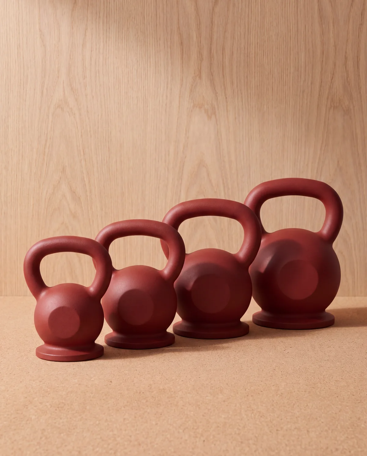Kettlebell Set, 4 bells, 12 to 24 kg